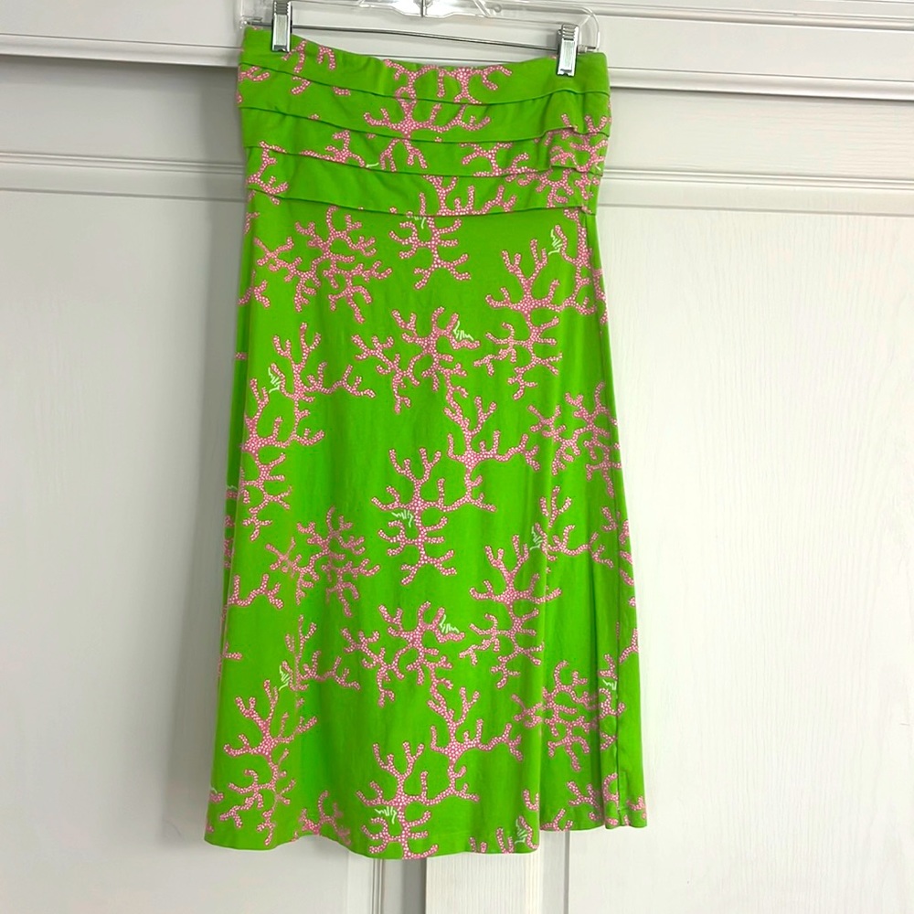 Lilly Pulitzer strapless dress